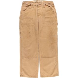 ディッキーズ(Dickies)の古着 ディッキーズ Dickies Loose Straight ダブルニー ダックペインターパンツ メンズw35 /eaa426194(ワークパンツ/カーゴパンツ)