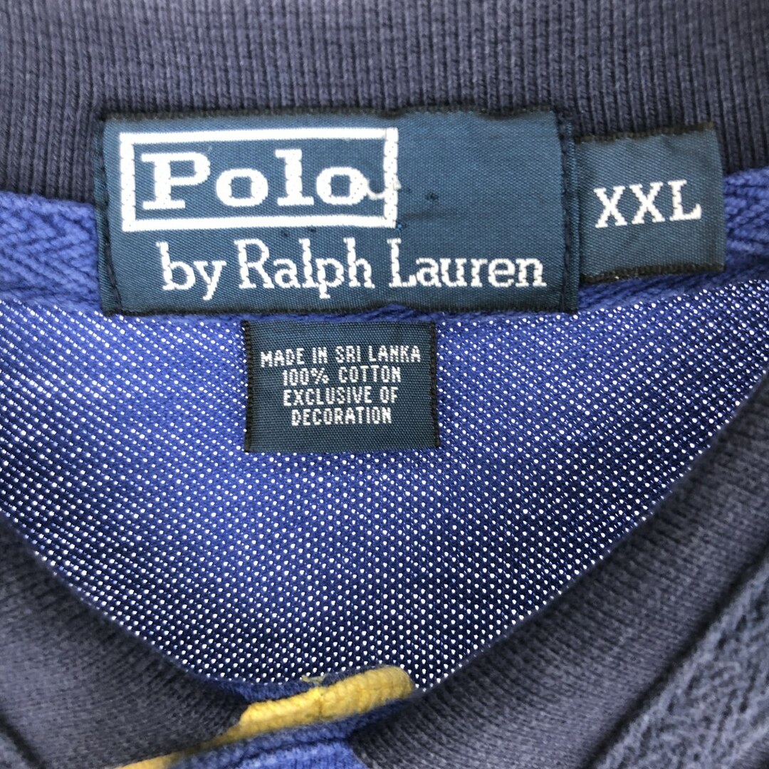 Ralph Lauren(ラルフローレン)の古着 ラルフローレン Ralph Lauren POLO by Ralph Lauren 半袖 ラガーシャツ メンズXXL /eaa440244 メンズのトップス(シャツ)の商品写真