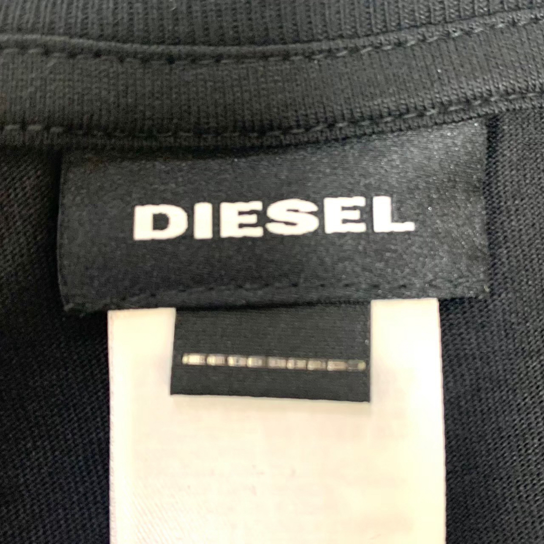 DIESEL(ディーゼル)の【未使用L】DIESEL ディーゼル 黒Tシャツ T-TUBOLAR-X22 メンズのトップス(Tシャツ/カットソー(半袖/袖なし))の商品写真