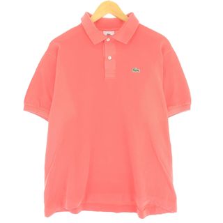 ラコステ(LACOSTE)の古着 ラコステ LACOSTE 半袖 ポロシャツ 6 メンズXL /eaa440250(ポロシャツ)