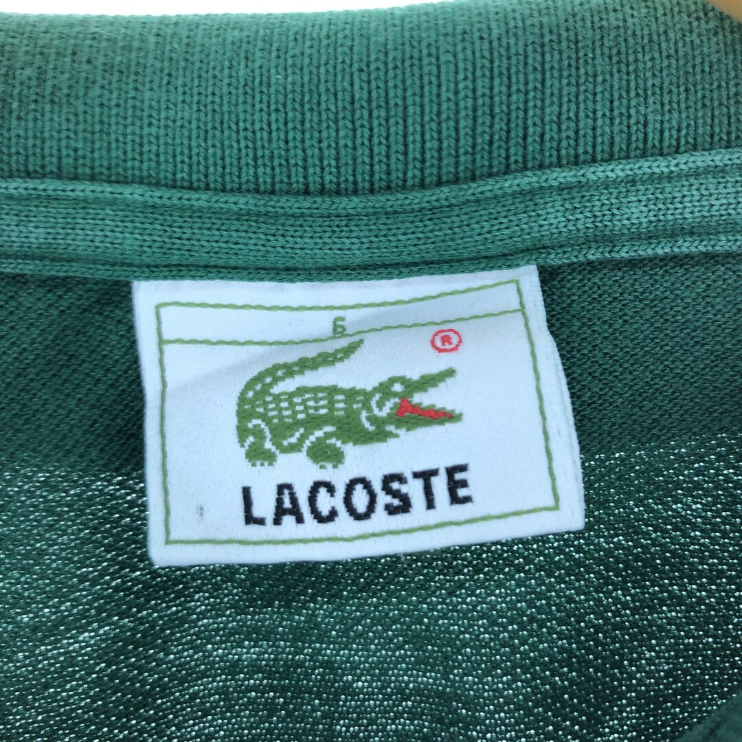 LACOSTE - 古着 ラコステ LACOSTE 半袖 ポロシャツ フランス製 6