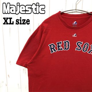 マジェスティック(Majestic)のMajestic マジェスティック レッドソックス 半袖tシャツ Tシャツ 古着(Tシャツ/カットソー(半袖/袖なし))