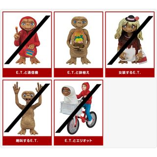 タカラトミーアーツ(T-ARTS)のE.T. 名場面コレクション ET E.T.鉢植え ガチャ(SF/ファンタジー/ホラー)