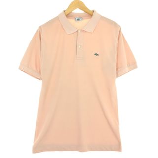 ラコステ(LACOSTE)の古着 ラコステ LACOSTE 半袖 ポロシャツ フランス製 5 メンズL /eaa440256(ポロシャツ)