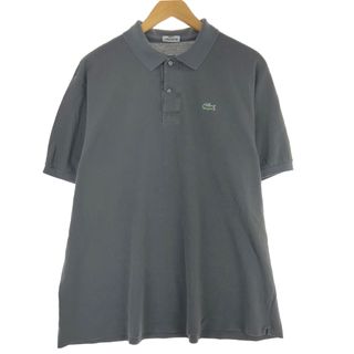 ラコステ(LACOSTE)の古着 ラコステ LACOSTE 半袖 ポロシャツ 7 メンズXXL /eaa440871(ポロシャツ)