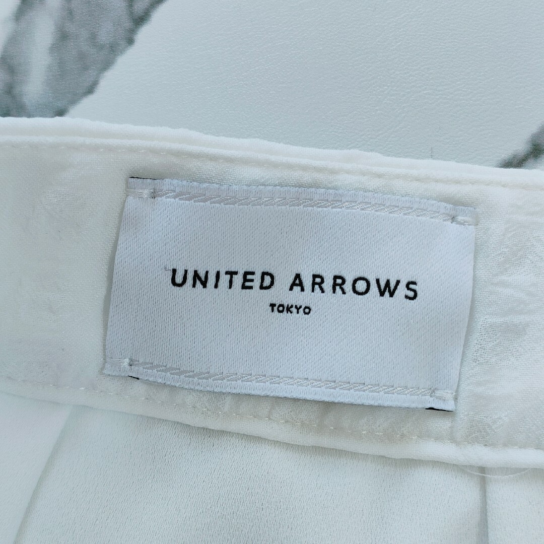 UNITED ARROWS(ユナイテッドアローズ)のUNITED ARROWS シアサッカー ティアード ロングスカート 38 レディースのスカート(ロングスカート)の商品写真