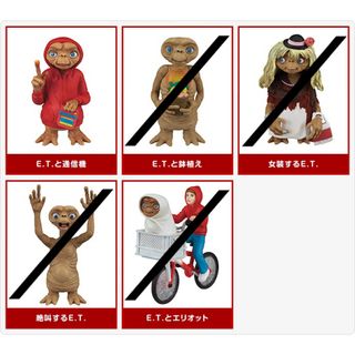 タカラトミーアーツ(T-ARTS)のE.T. 名場面コレクション ET E.T.と通信機 ガチャ(SF/ファンタジー/ホラー)