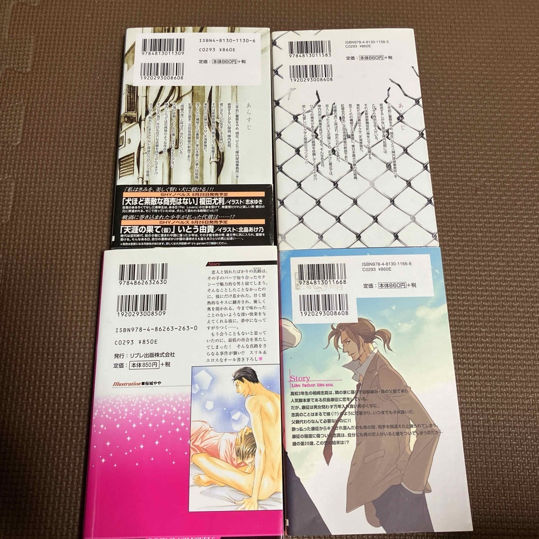 BL小説　英田サキ　4冊セット エンタメ/ホビーの本(文学/小説)の商品写真