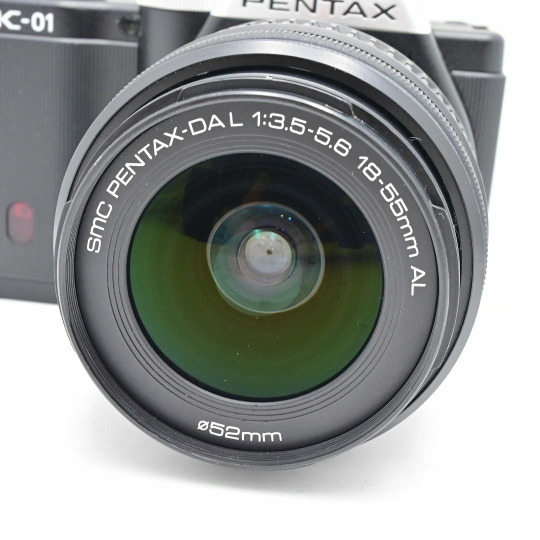 PENTAX ミラーレス一眼カメラ K-01ダブルズームレンズキット ブラック スマホ/家電/カメラのカメラ(ミラーレス一眼)の商品写真