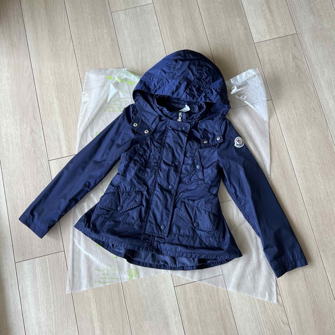 MONCLER(モンクレール)のMONCLER モンクレール  ナイロンブルゾン キッズ8anni 美品！ キッズ/ベビー/マタニティのキッズ服女の子用(90cm~)(ジャケット/上着)の商品写真