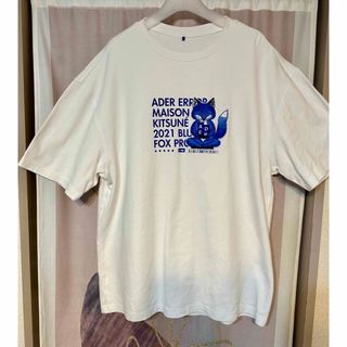 メゾンキツネ×アーダーエラー Meditation fox Tシャツ ホワイト