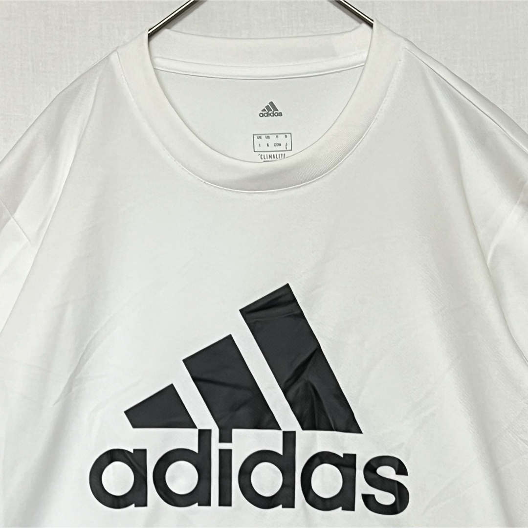 adidas(アディダス)のadidas 半袖 Tシャツ M4T ビッグロゴ スポーツウェア クルーネック メンズのトップス(Tシャツ/カットソー(半袖/袖なし))の商品写真