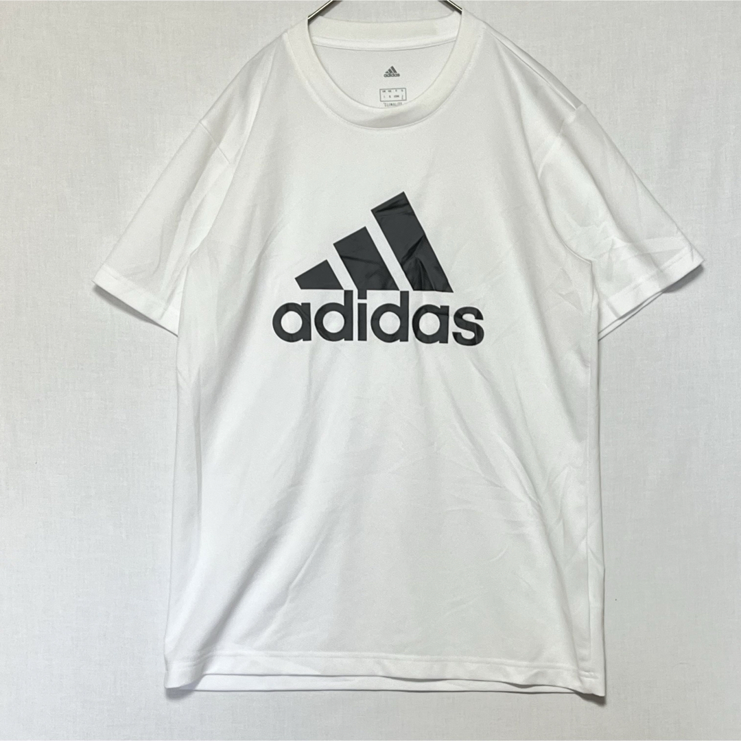 adidas(アディダス)のadidas 半袖 Tシャツ M4T ビッグロゴ スポーツウェア クルーネック メンズのトップス(Tシャツ/カットソー(半袖/袖なし))の商品写真