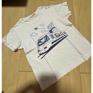 ファミリア(familiar)の11 .ファミリア　新幹線Tシャツ　110(Tシャツ/カットソー)