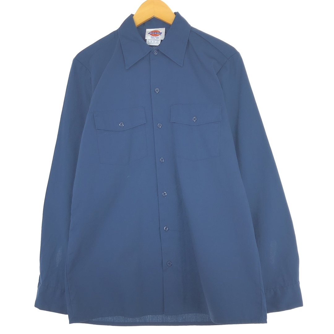 Dickies(ディッキーズ)の古着 80年代 ディッキーズ Dickies 長袖 ワークシャツ USA製 メンズM ヴィンテージ /eaa445003 メンズのトップス(シャツ)の商品写真