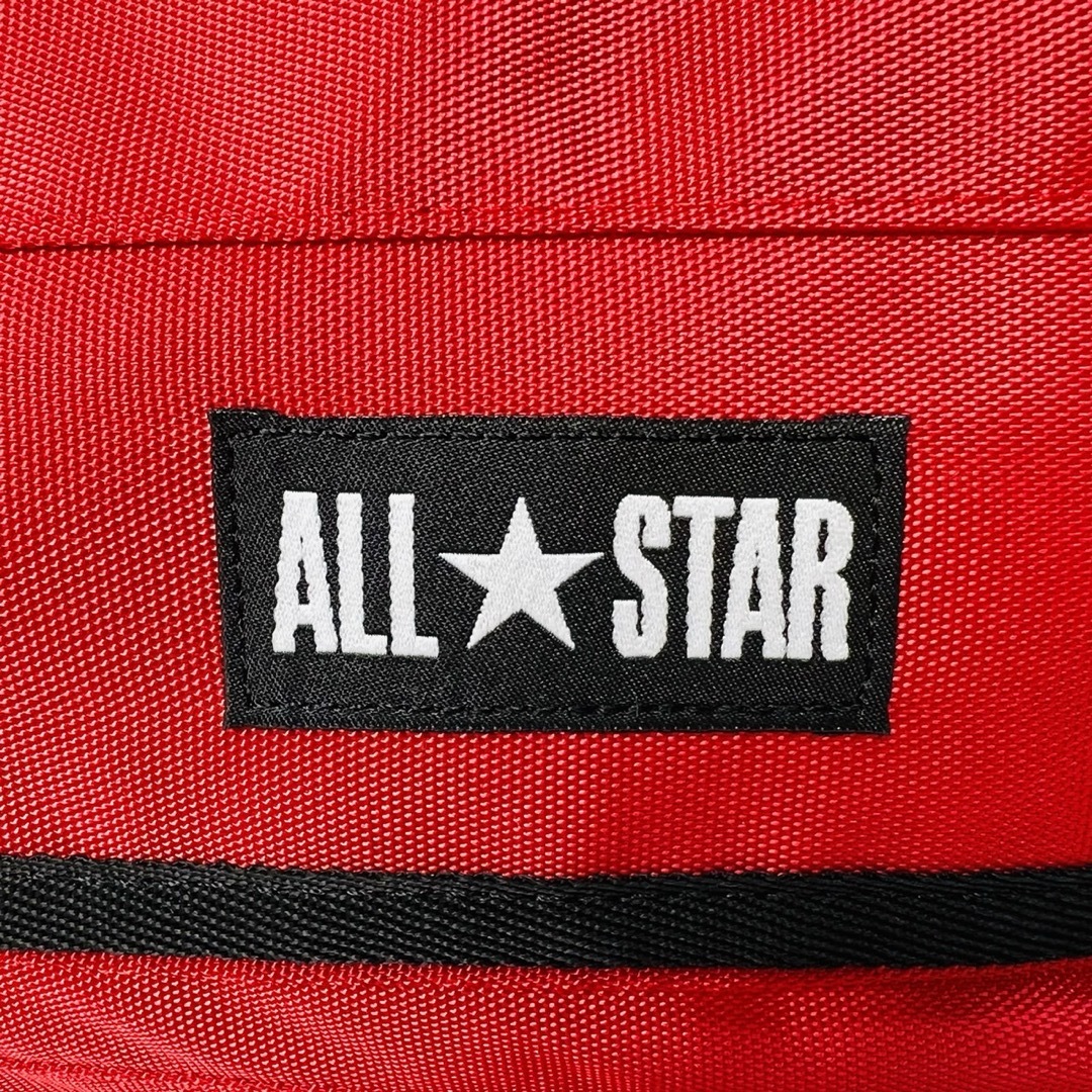 ALL STAR（CONVERSE）(オールスター)の◇極美品◇コンバース　メッセンジャーバッグ　ナイロン　赤 メンズのバッグ(メッセンジャーバッグ)の商品写真