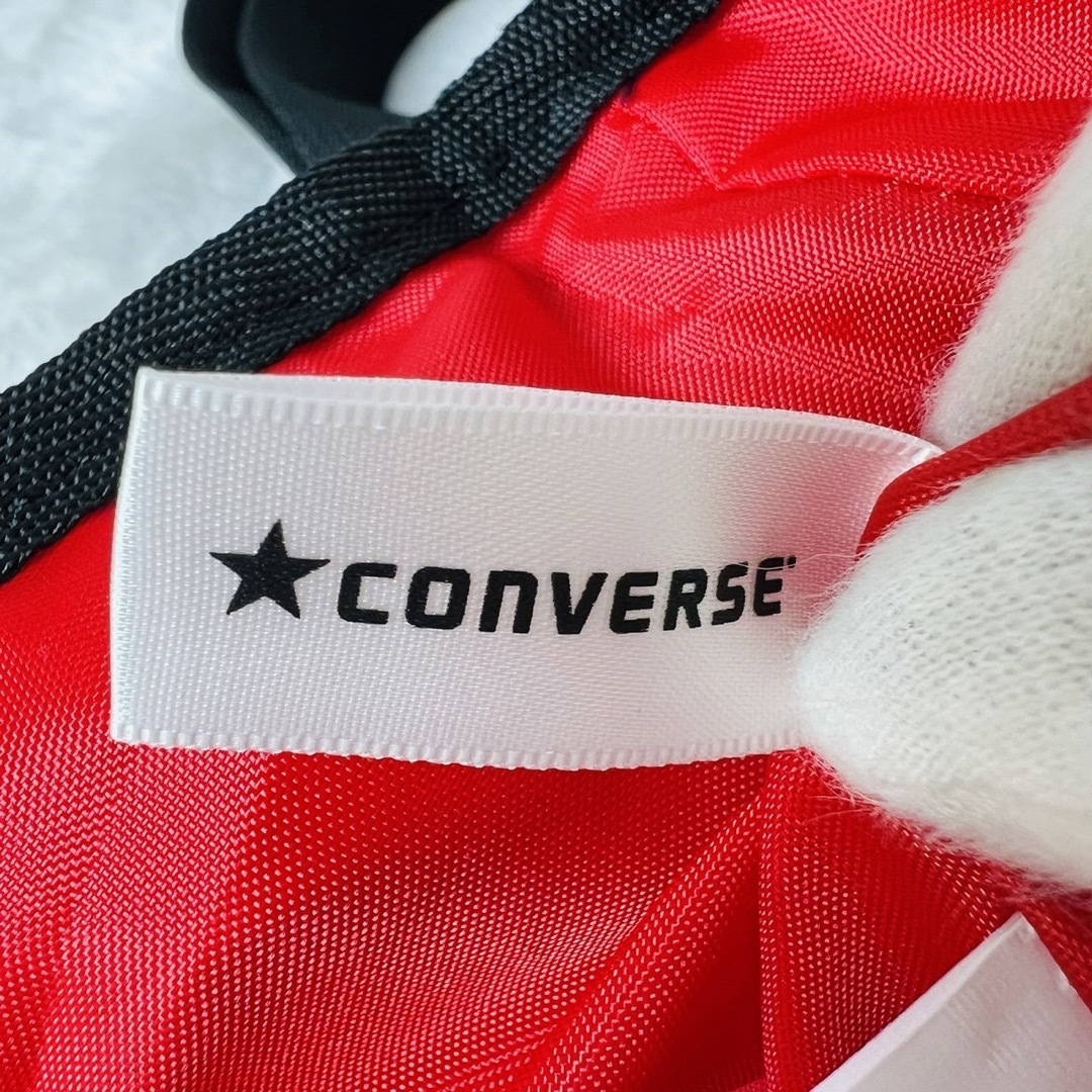 ALL STAR（CONVERSE）(オールスター)の◇極美品◇コンバース　メッセンジャーバッグ　ナイロン　赤 メンズのバッグ(メッセンジャーバッグ)の商品写真