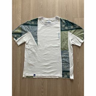 KaraKu　不規則ペイズリー柄Ｔシャツ(Tシャツ/カットソー(半袖/袖なし))