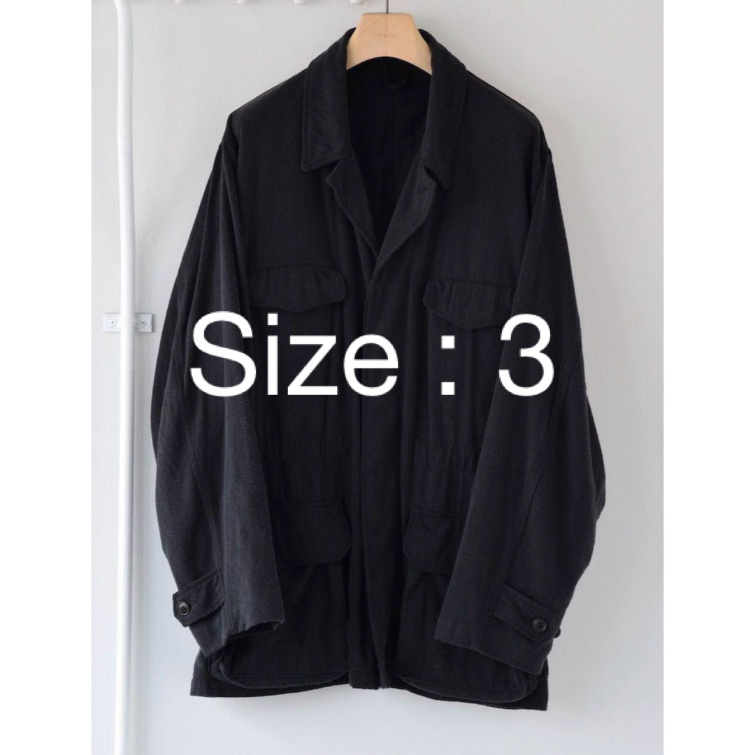 COMOLI 24ss シルクネップミリタリージャケット 3 買い漁り コモリ COMOLI 24ss シルクネップミリタリージャケット 3 買い漁り コモリ