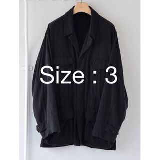 24SS comoli シルクネップミリタリージャケット おりたたま 24SS comoli シルクネップミリタリージャケット おりたたま