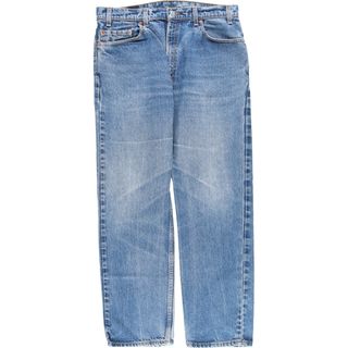 リーバイス(Levi's)の古着 90年代 リーバイス Levi's 505 REGULAR FIT STRAIGHT LEG テーパードデニムパンツ USA製 メンズw36 ヴィンテージ /eaa424612(デニム/ジーンズ)