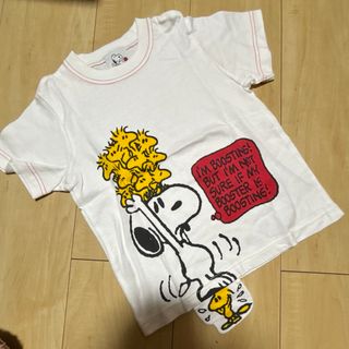 familiar - 13.ファミリア　スヌーピーTシャツ　ホワイト　110