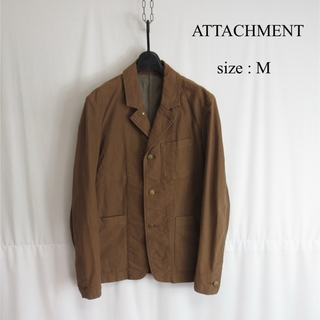 KAZUYUKI KUMAGAI ATTACHMENT - ATTACHMENT コットン テーラードジャケット カジュアル ブレザー 2