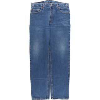 リーバイス(Levi's)の古着 00年代 リーバイス Levi's 505 REGULAR FIT STRAIGHT LEG テーパードデニムパンツ USA製 メンズw36 /eaa424605(デニム/ジーンズ)