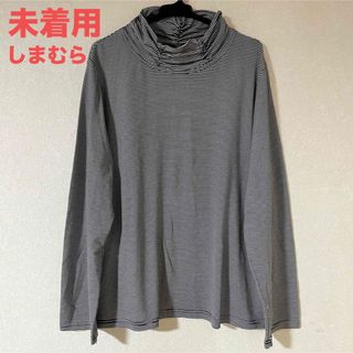 シマムラ(しまむら)の《未着用》 レディース トップス シャツ ボーダー しまむら(シャツ/ブラウス(長袖/七分))