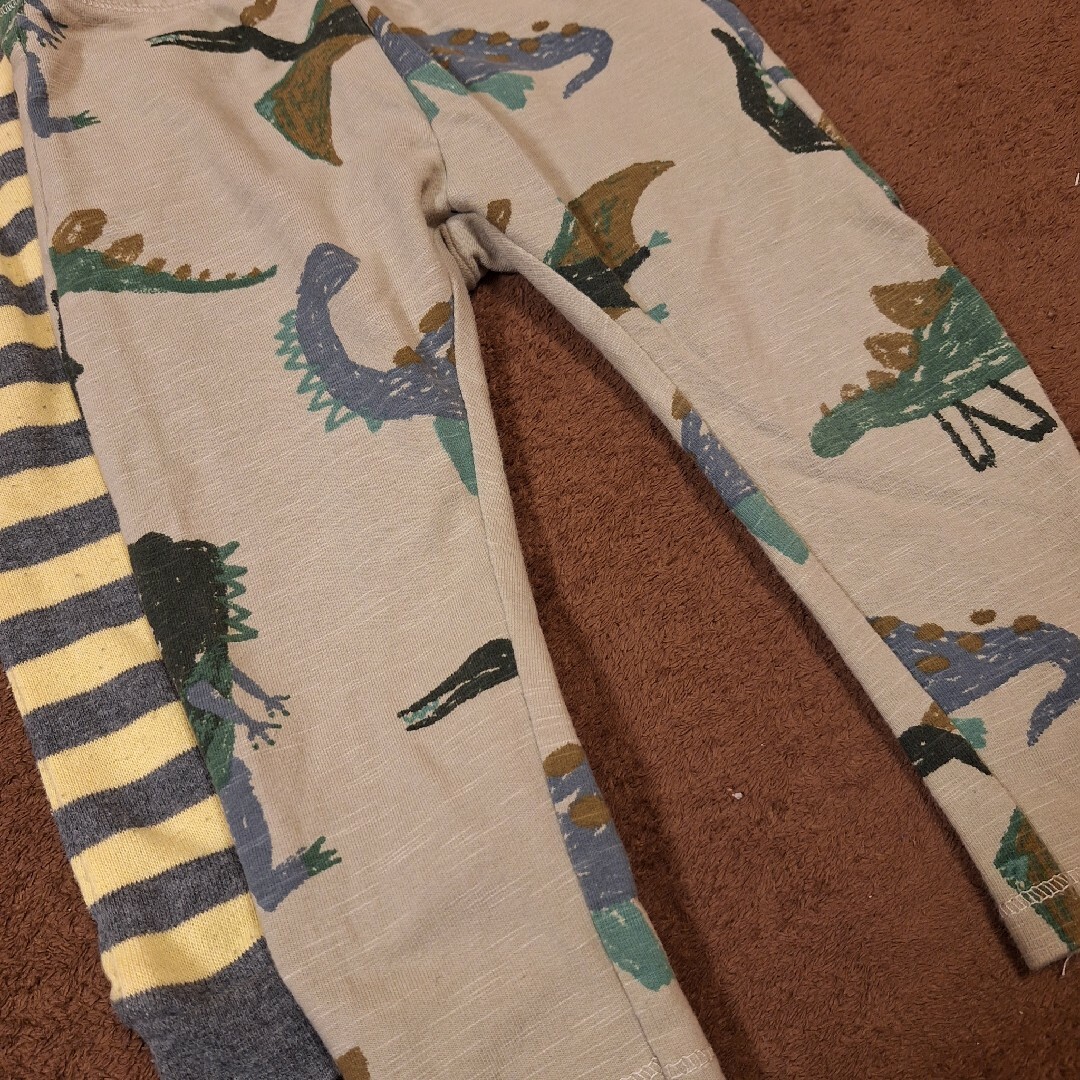 ZARA ボトムス ズボン 90cm 90 86cm 86 恐竜 トラ アニマル キッズ/ベビー/マタニティのベビー服(~85cm)(パンツ)の商品写真