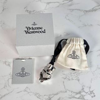 ヴィヴィアンウエストウッド(Vivienne Westwood)の【美品】ヴィヴィアンウエストウッド　アーマーリング　指輪　シルバー925　17号(リング(指輪))