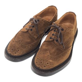 Trickers - Tricker's トリッカーズ M5633 BURTON スエードカントリーシューズ フルブローグ コマンドソール UK7.5 26cm 付属品無し