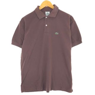 ラコステ(LACOSTE)の古着 ラコステ LACOSTE 半袖 ポロシャツ 6 メンズXL /eaa440240(ポロシャツ)