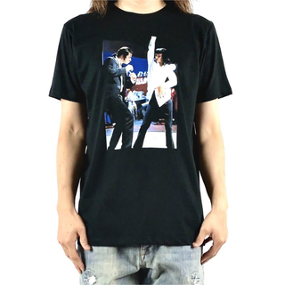 新品 パルプフィクション ミア トラボルタ サタデーナイト ダンス Tシャツ(Tシャツ/カットソー(半袖/袖なし))