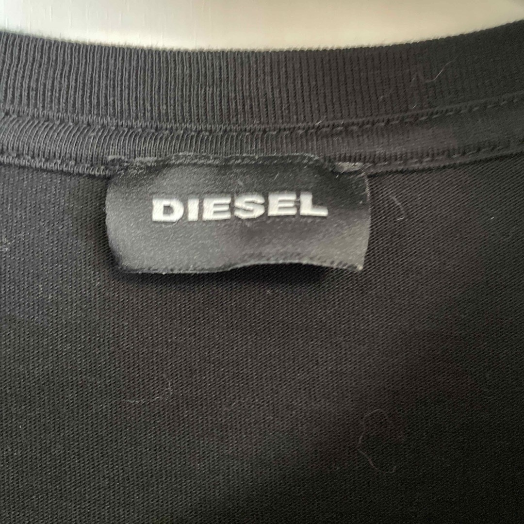 DIESEL(ディーゼル)のディーゼル メンズ Tシャツ 半袖 TEE ロゴ トップス ブラック メンズのトップス(Tシャツ/カットソー(半袖/袖なし))の商品写真