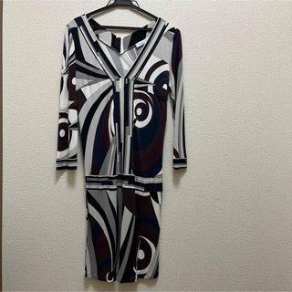 エミリオプッチ(EMILIO PUCCI)のエミリオプッチワンピース美品　レディースワンピース美品(ロングワンピース/マキシワンピース)