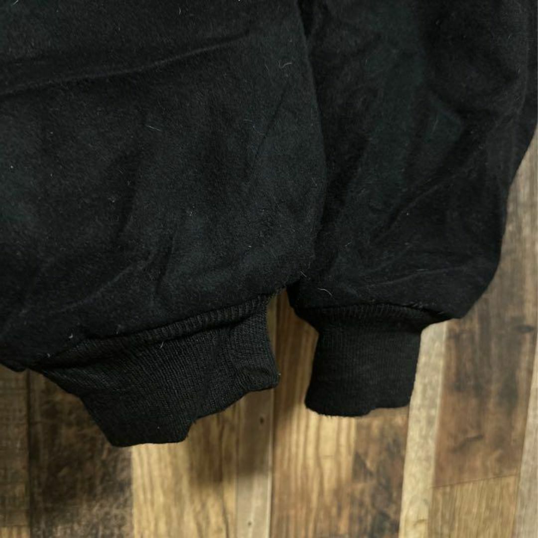 フェラーリ メンズ ブラック スタジャン アウター ブルゾン XL USA古着 メンズのジャケット/アウター(スタジャン)の商品写真