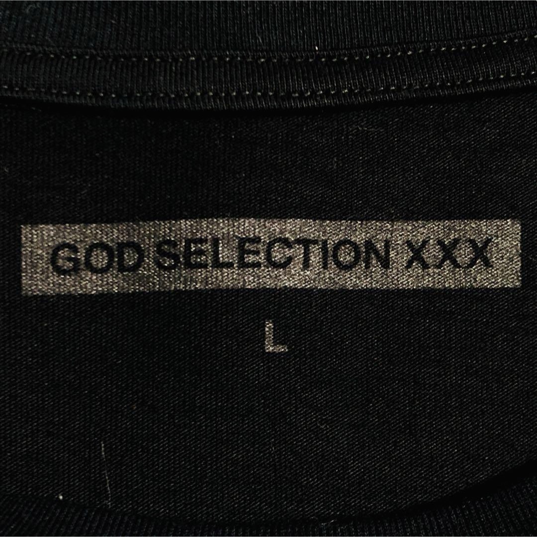 GOD SELECTION XXX(ゴッドセレクショントリプルエックス)の【人気デザイン】ゴッドセレクション ランウェイモデルフォト プリント Lサイズ メンズのトップス(Tシャツ/カットソー(半袖/袖なし))の商品写真