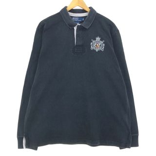 ラルフローレン(Ralph Lauren)の古着 ラルフローレン Ralph Lauren POLO by Ralph Lauren CUSTOM FIT 長袖 ラガーシャツ メンズXL 長袖 /eaa430740(シャツ)