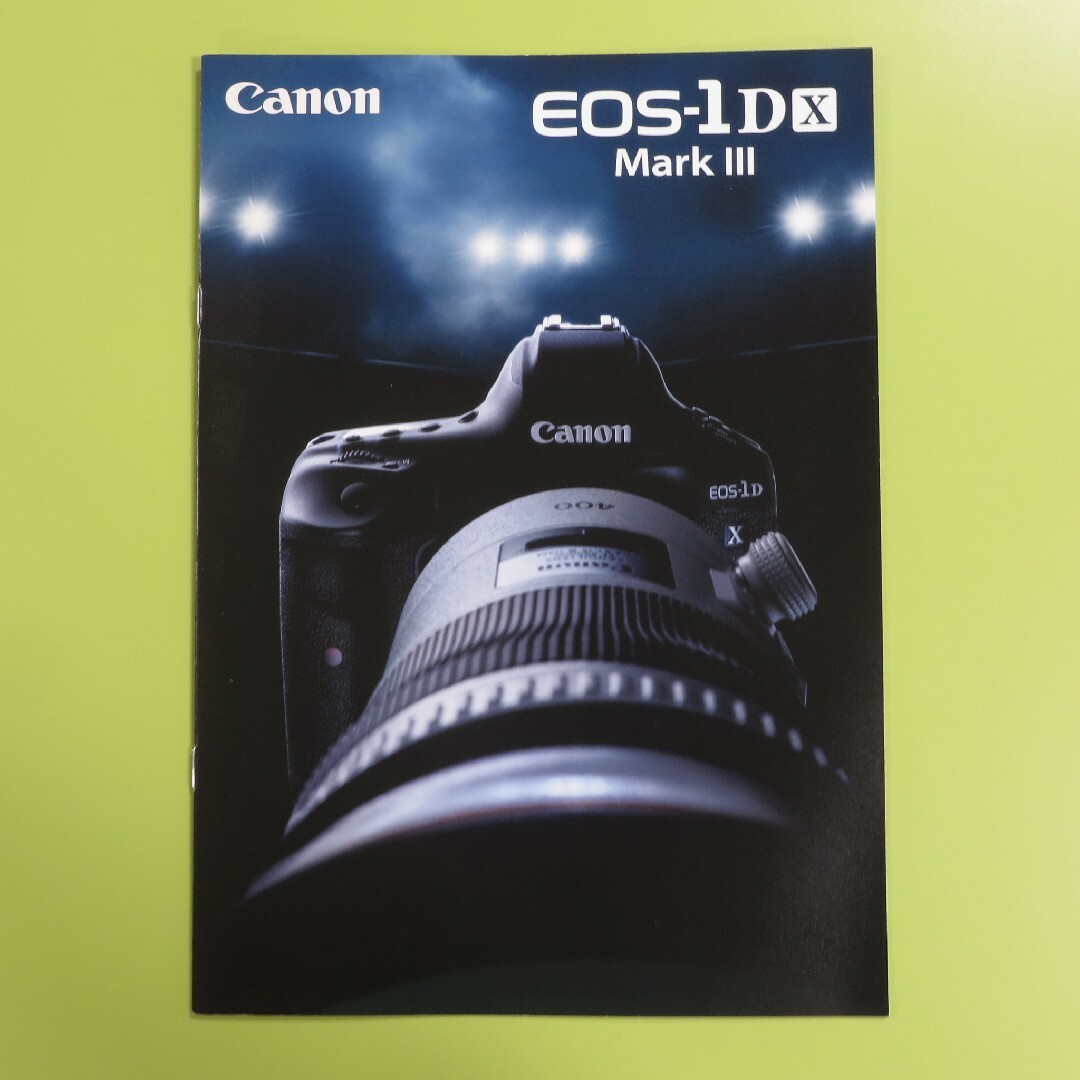 Canon(キヤノン)のキヤノン EOS-1DX Mark3 カタログセット エンタメ/ホビーの本(趣味/スポーツ/実用)の商品写真