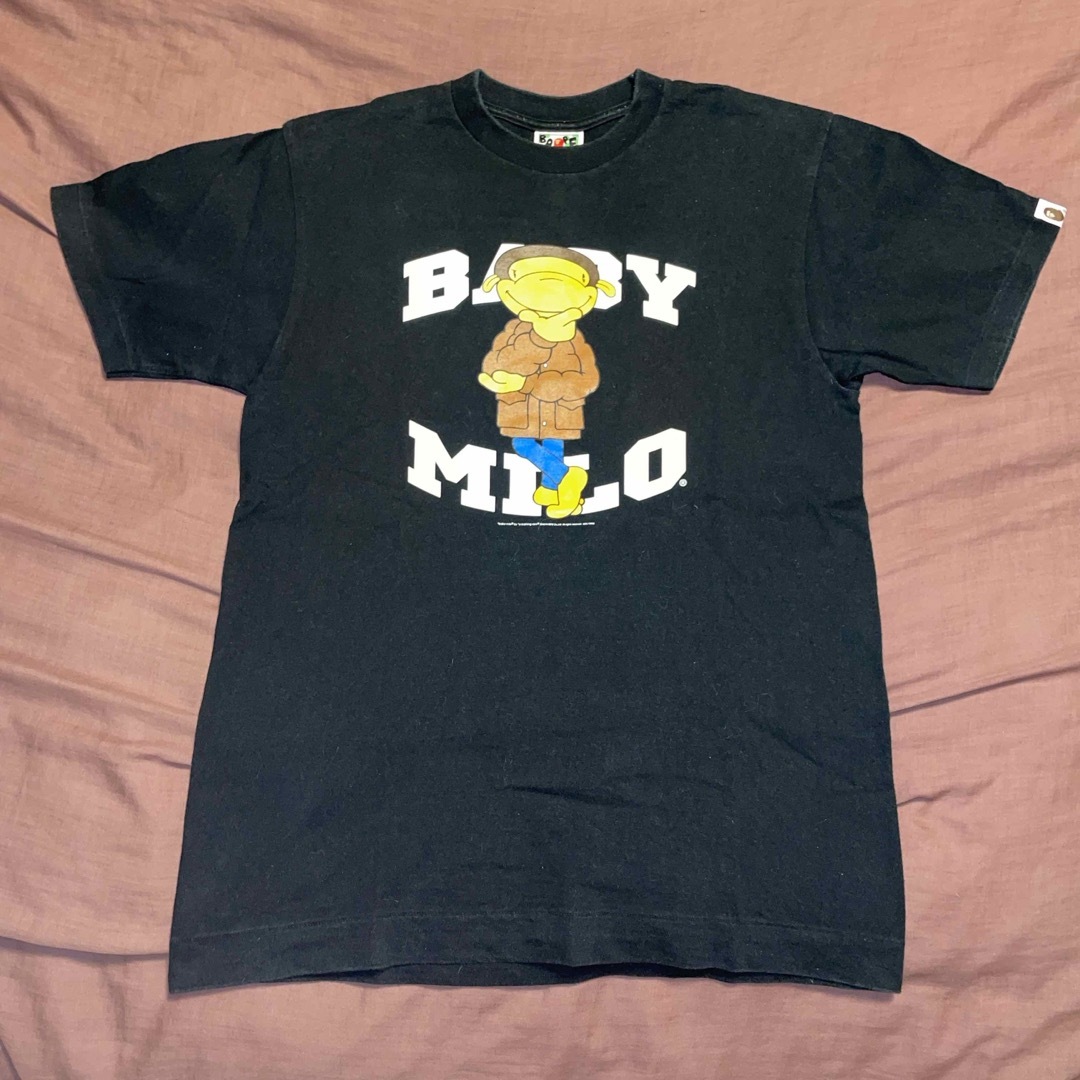 A BATHING APE(アベイシングエイプ)のベイシイング エイプ A BATHING APE BABY MILO ロゴ T メンズのトップス(Tシャツ/カットソー(半袖/袖なし))の商品写真