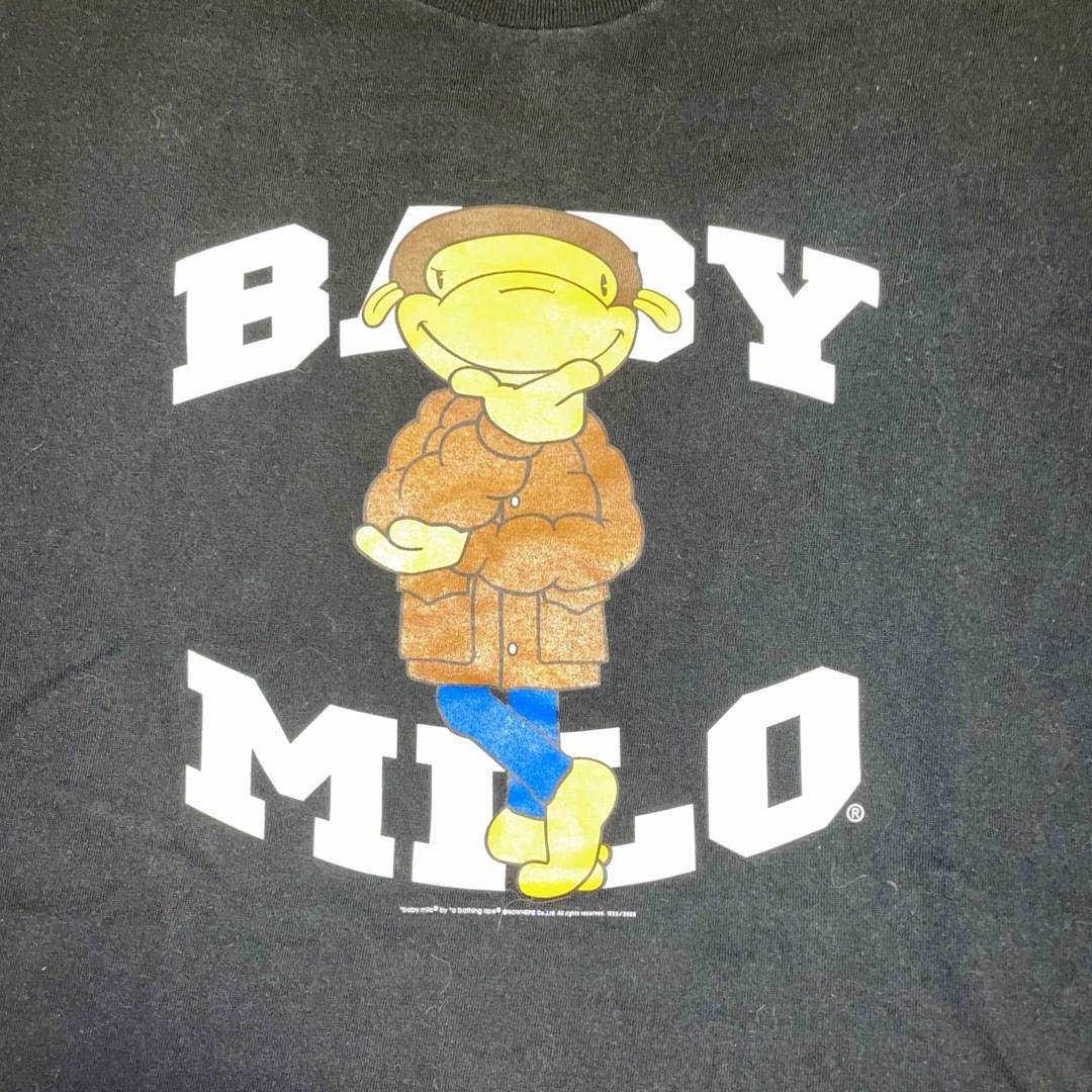 A BATHING APE(アベイシングエイプ)のベイシイング エイプ A BATHING APE BABY MILO ロゴ T メンズのトップス(Tシャツ/カットソー(半袖/袖なし))の商品写真