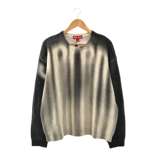シュプリーム(Supreme)のSupreme シュプリーム 23FW Blurred Logo Sweater Black ブラード ロゴ セーター メンズ トップス タグ付 美品 ブランド(ニット/セーター)