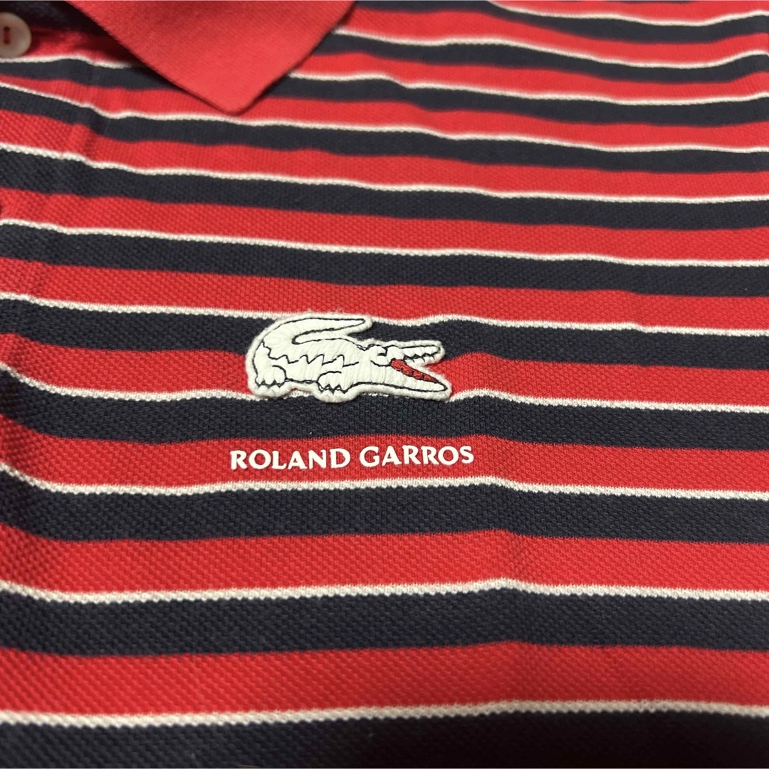 LACOSTE(ラコステ)の【美品】LACOSTE ローランギャロス ROLAND GARROS ポロシャツ メンズのトップス(ポロシャツ)の商品写真