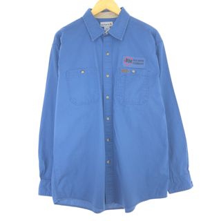 カーハート(carhartt)の古着 カーハート Carhartt 長袖 ワークシャツ メンズL /eaa444795(シャツ)