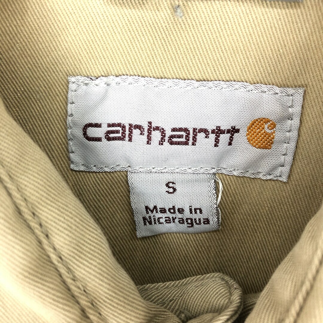 carhartt(カーハート)の古着 カーハート Carhartt RELAXED FIT 長袖 ワークシャツ メンズS /eaa444799 メンズのトップス(シャツ)の商品写真