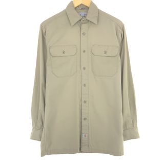 カーハート(carhartt)の古着 カーハート Carhartt RELAXED FIT 長袖 ワークシャツ メンズS /eaa444799(シャツ)