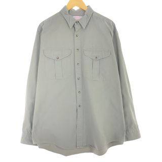 フィルソン(FILSON)の古着 フィルソン FILSON 長袖 ワークシャツ メンズXL /eaa445000(シャツ)