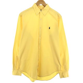 ラルフローレン(Ralph Lauren)の古着 ラルフローレン Ralph Lauren CLASSIC FIT 長袖 ボタンダウンシャツ メンズM /eaa445123(シャツ)