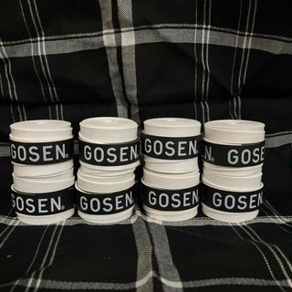 GOSEN - 即購入OK!即発送！GOSEN テニスグリップテープ ホワイト　8個